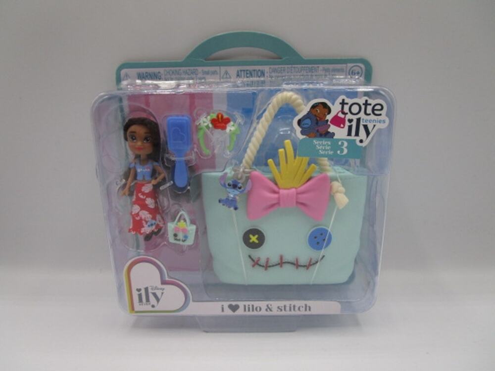 Disney ILY 4Ever Tote Teenies I Love Lilo & Stitch Series 3 Mini Figure & Purse